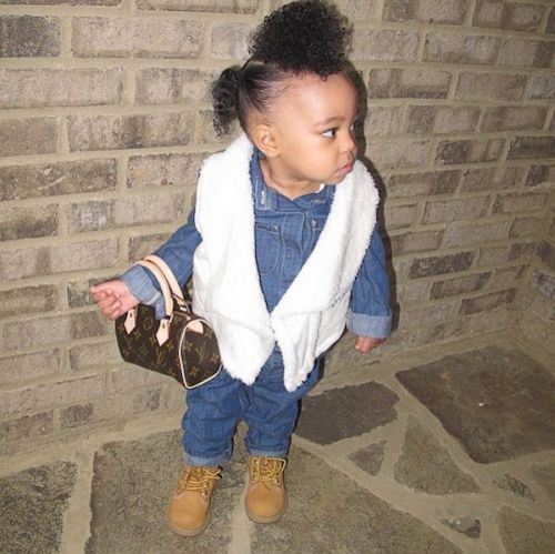 dinerobanks:Monica’s daughter Laiyahlove this little girl 