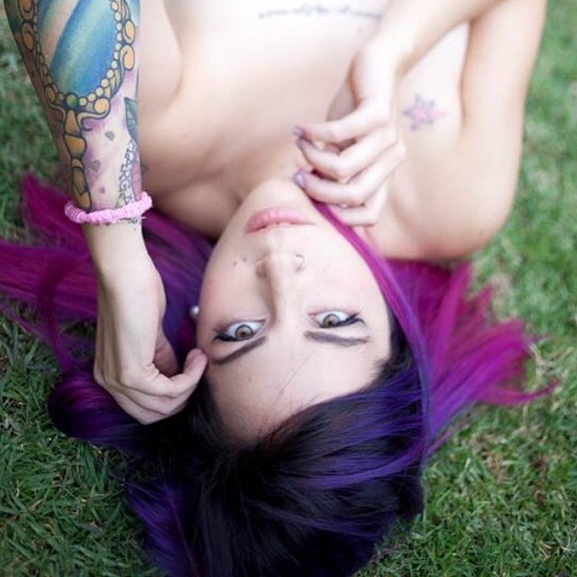 coeursdepirate:  A little preview of my first set for #suicidegirls I felt so happy