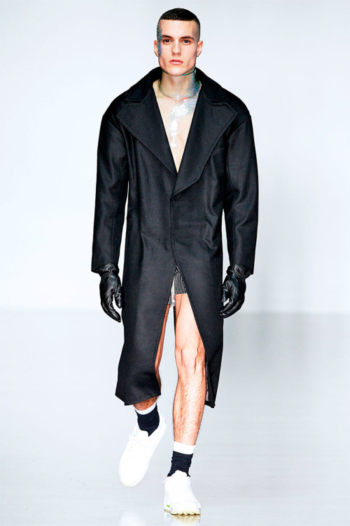 MENSWEAR: Kay Kwok Fall/Winter 2014 Sponsored by GQ China, rising designer Kay Kwok presented his Fa