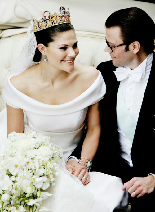 royalcouples:June 19, 2010 | Wedding of Crown Princess Victoria and Daniel Westling
