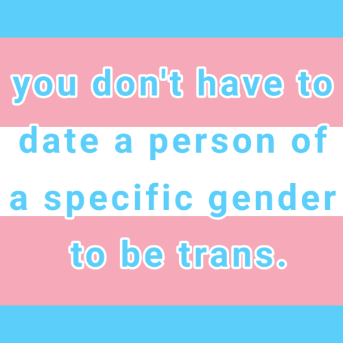 panicatthe21falloutromance - i-am-a-fish - If you say you’re trans, that’s all you have to...
