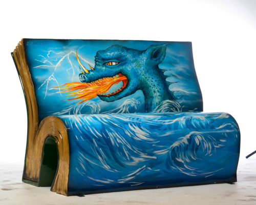 Oh the places you’ll go. Benches. Shaped like books. Dotted around London.http://www.cheapfl