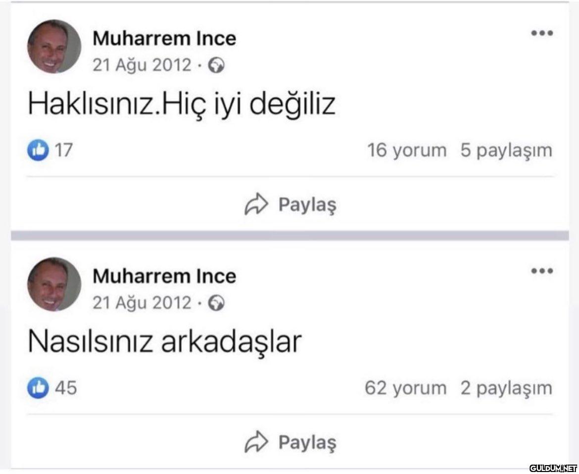 Muharrem Ince 21 Ağu 2012....