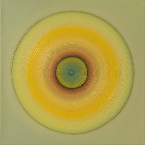 jareckiworld:  Heikedine Günther — Core No. 545  (oil on canvas,  2022) 