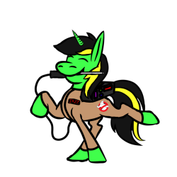 askstrangeweird:Art for @ask-the-out-buck-pony