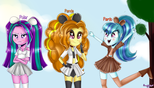 albitadashie: ・We Bare Dazzlings・ lsweetpillow.deviantart.com/