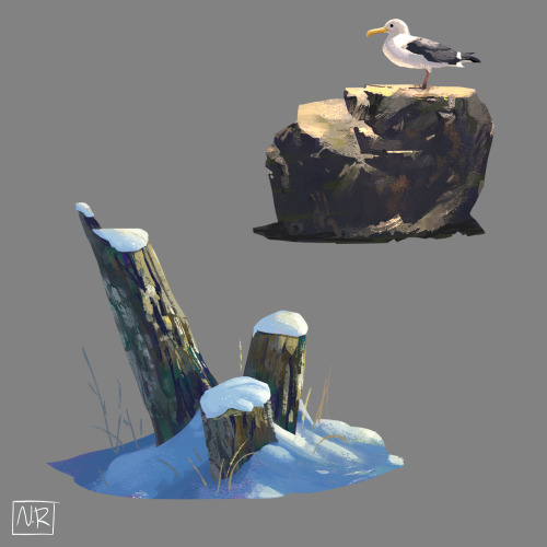 More studies/ designs of random things. 