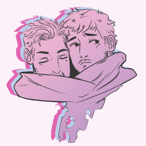 spectremarvel:I wanted to draw them cute and soft, what about it