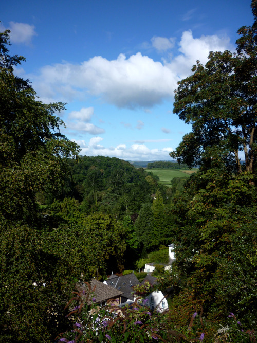 Usk Castle, August 2014 Absolutely stunning and privately owned - when I visited the family had thei