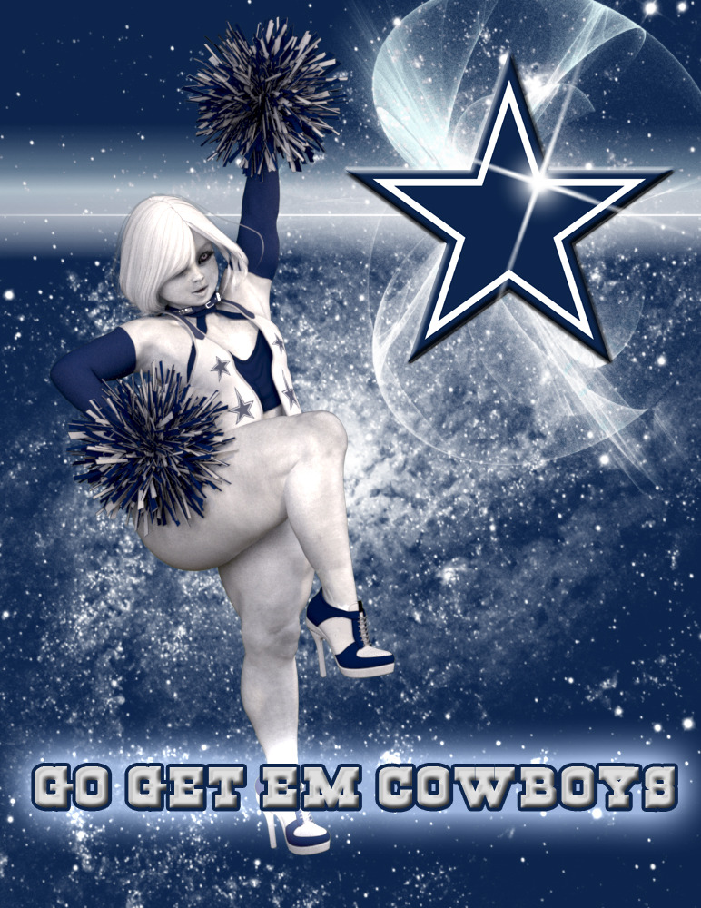 rivaliant-sfw:  So I made this back when the Dallas Cowboys where in the Playoffsbeing