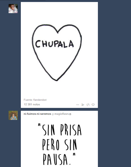 murallamuerta:  lamirada-del-amor: Cuando tumblr se nos pone coqueto  