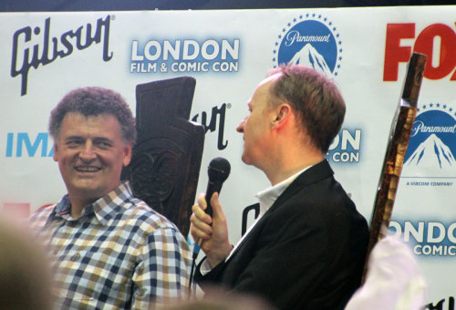 cumberbatchweb:Sherlocked at LFCC.Attended London Film and Comic Con yesterday to watch the Sherlock