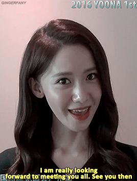 gingerfany:  Yoona for her 1st Fan Meeting in Guangzhou PV (x) 