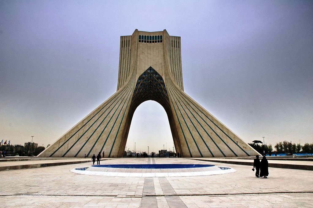 Pretty Architecture Azadi Tower In Tehran Iran Facts One Of The