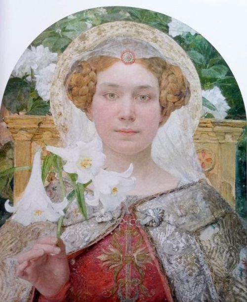 L'Annonciation, Edgard Maxence 