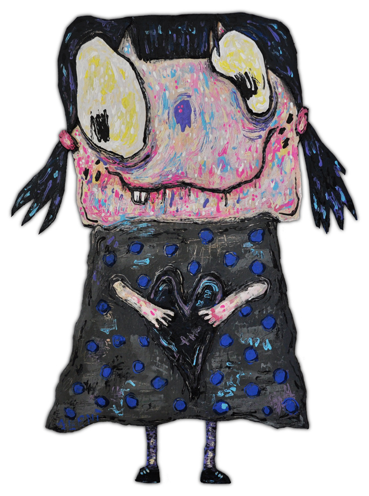 artagainstsociety:  diane irby the weird girlby justinaerni