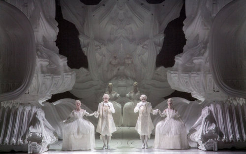 gnossienne: Mozart’s Die Zauberflöte, directed by Romeo Castellucci, set design by Michae