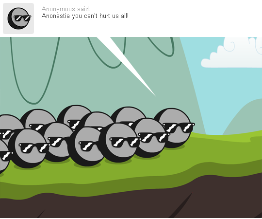 nopony-ask-mclovin:Gotta love cartoon physics. &gt;w&lt;!
