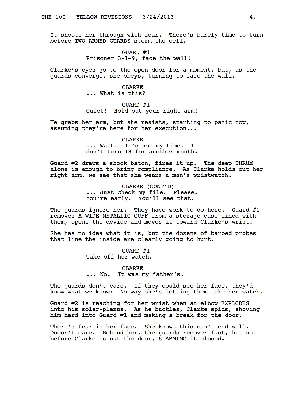 Hey everyone, For this week’s from Script To Screen we’re taking it WAY back.