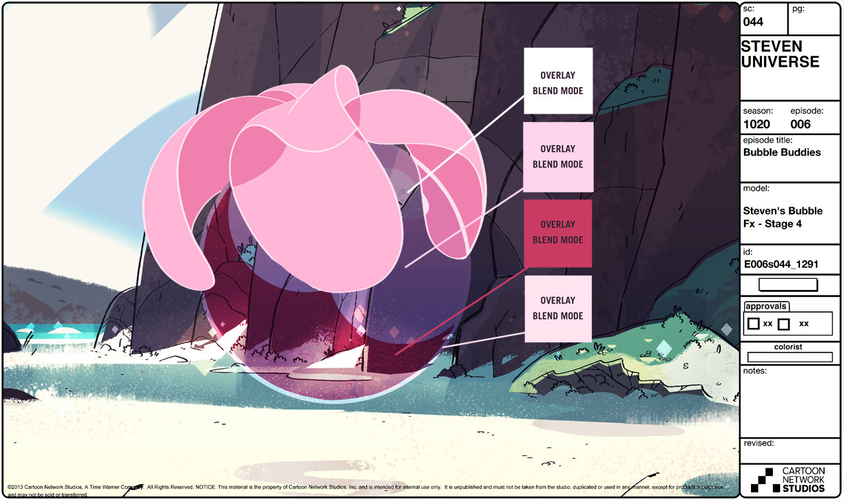 A selection of Character, Prop, and Effect designs from the Steven Universe episode: