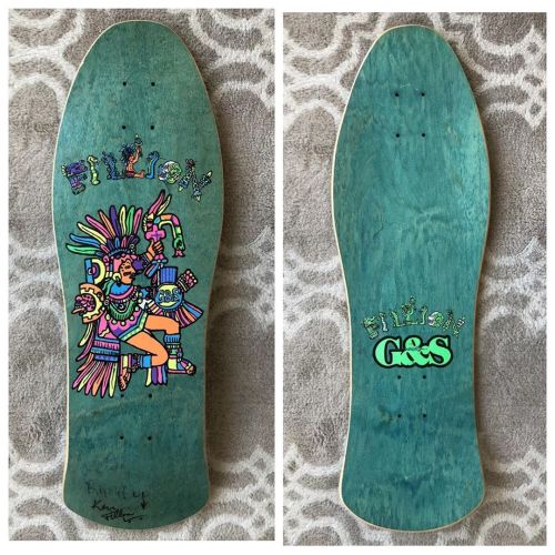 G&S Ken Fillion 1988. Art ?Sold 9/28/2020. $699.00. —————————————————— #SK8CheddarGordonAndSmi