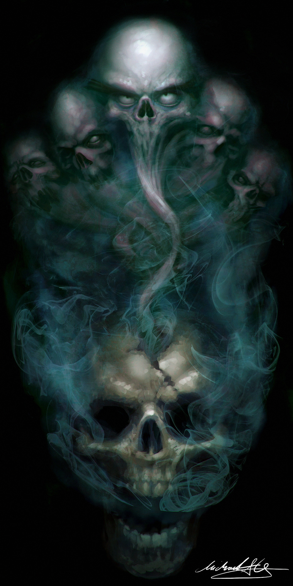 pixelated-nightmares:  All In Your Head by MitchGrave  