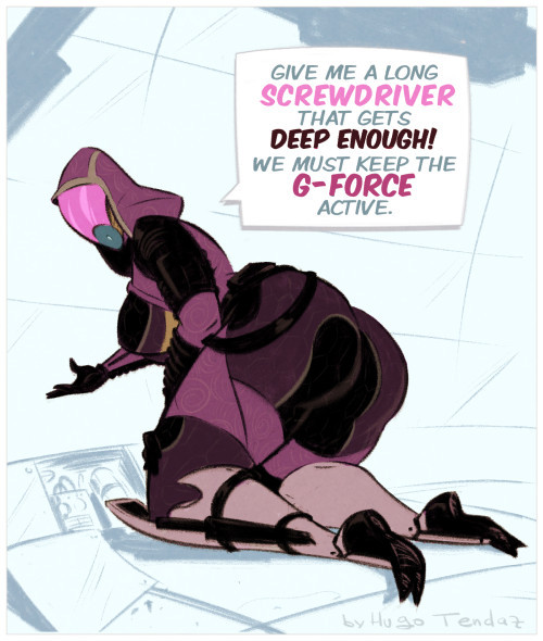 Sex   Tali - Mass Effect - G-Force - Cartoon pictures