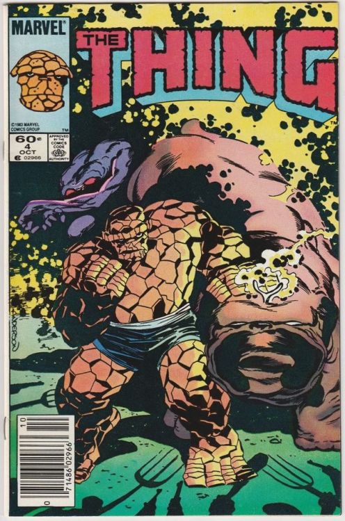 nomalez: browsethestacks: Thing (1983-1984) Links : Comics Cover / Fantastic Four / Marvel / All Comics . 