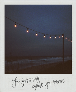 fluorescent: lights will guide you home :) 