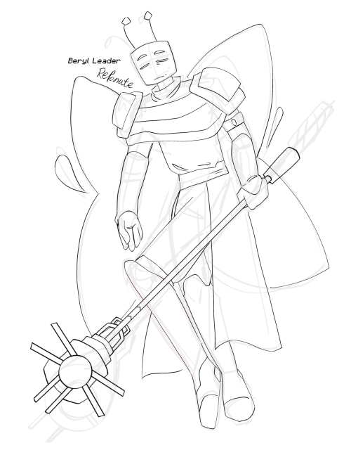 Ka-boom, Since Beryl N Jadeite's Designs Had A Big Overhaul I'll Be Changing Charoite And Realgar's Leaders