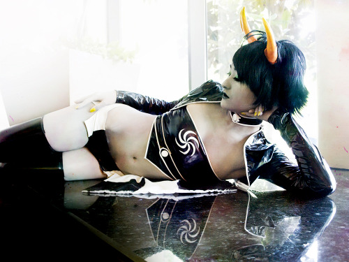 mostflogged: breathtakinghomestuckcosplay: This Kanaya cosplayer, also known as MostFlogged (yes ano