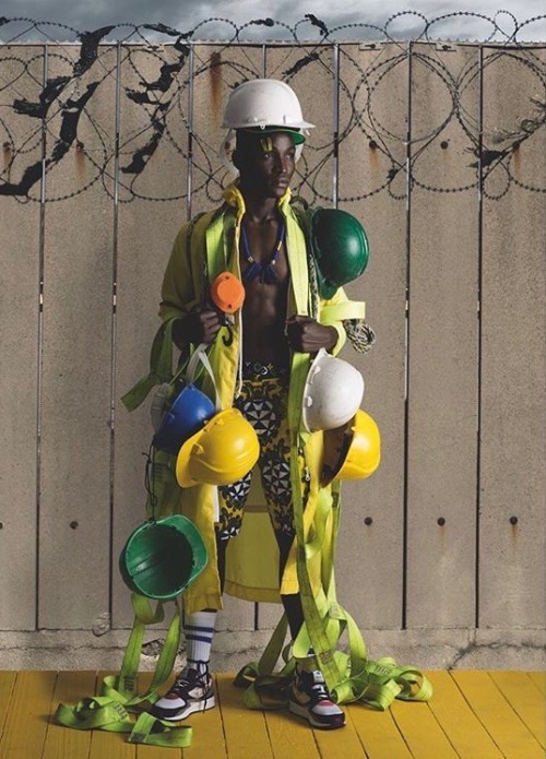 ohthentic:  misterlemonzest:  jilkos:The Players 🎲 for King Kong Magazine SS17Dennis Yeboah is ‘The Healer' 🔮Kgatlhiso Annah is ‘The Nosy Neighbour’ 🏏 Abel Kipaso is ‘The Construction Man’ 🚧 Samuel K. is ‘The Taxi Driver’