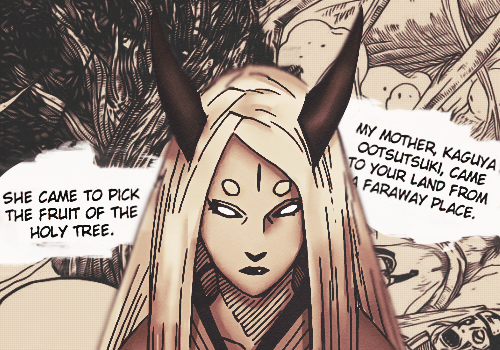 otsutsukiis:   Kaguya Ootsutsuki in Naruto 670.   cap color  