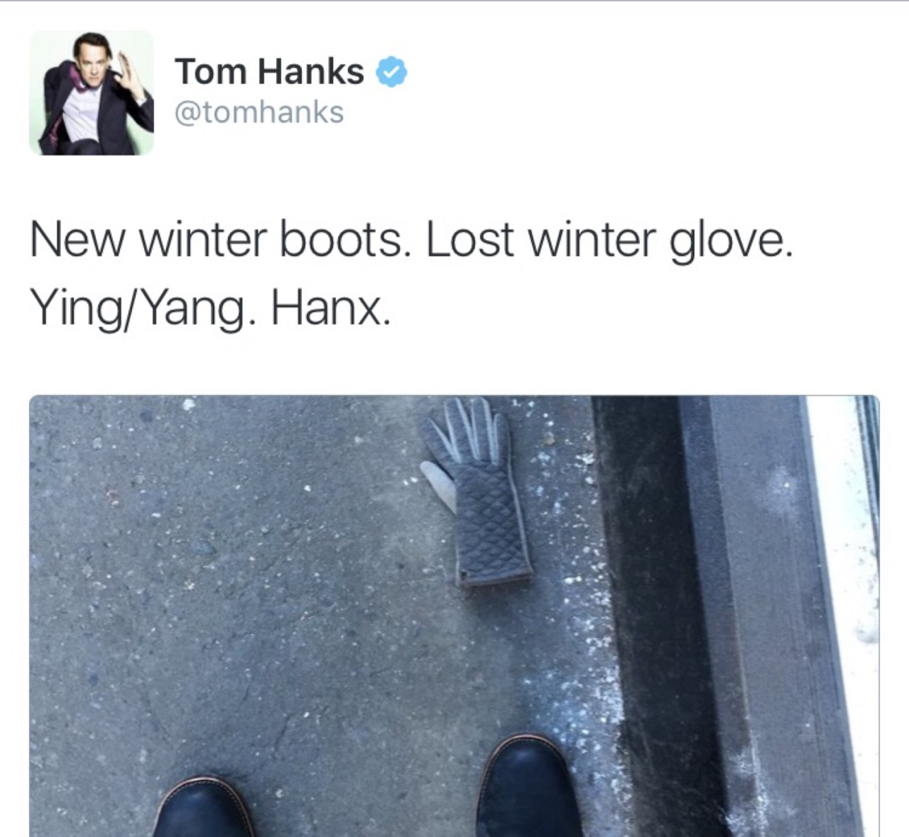 thank-you-mrs-loopner:  half of tom hanks’ twitter is him tweeting lost items he