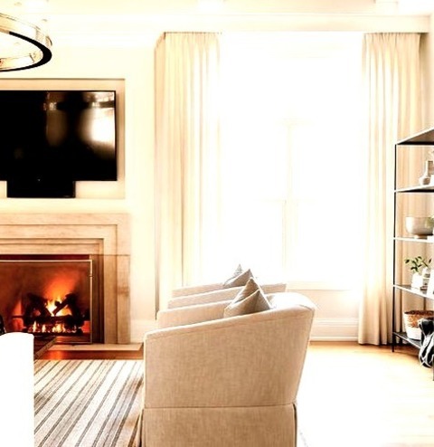 Open - Transitional Family RoomFamily Room: Large, Open-concept Transitional Design With A Light Wood