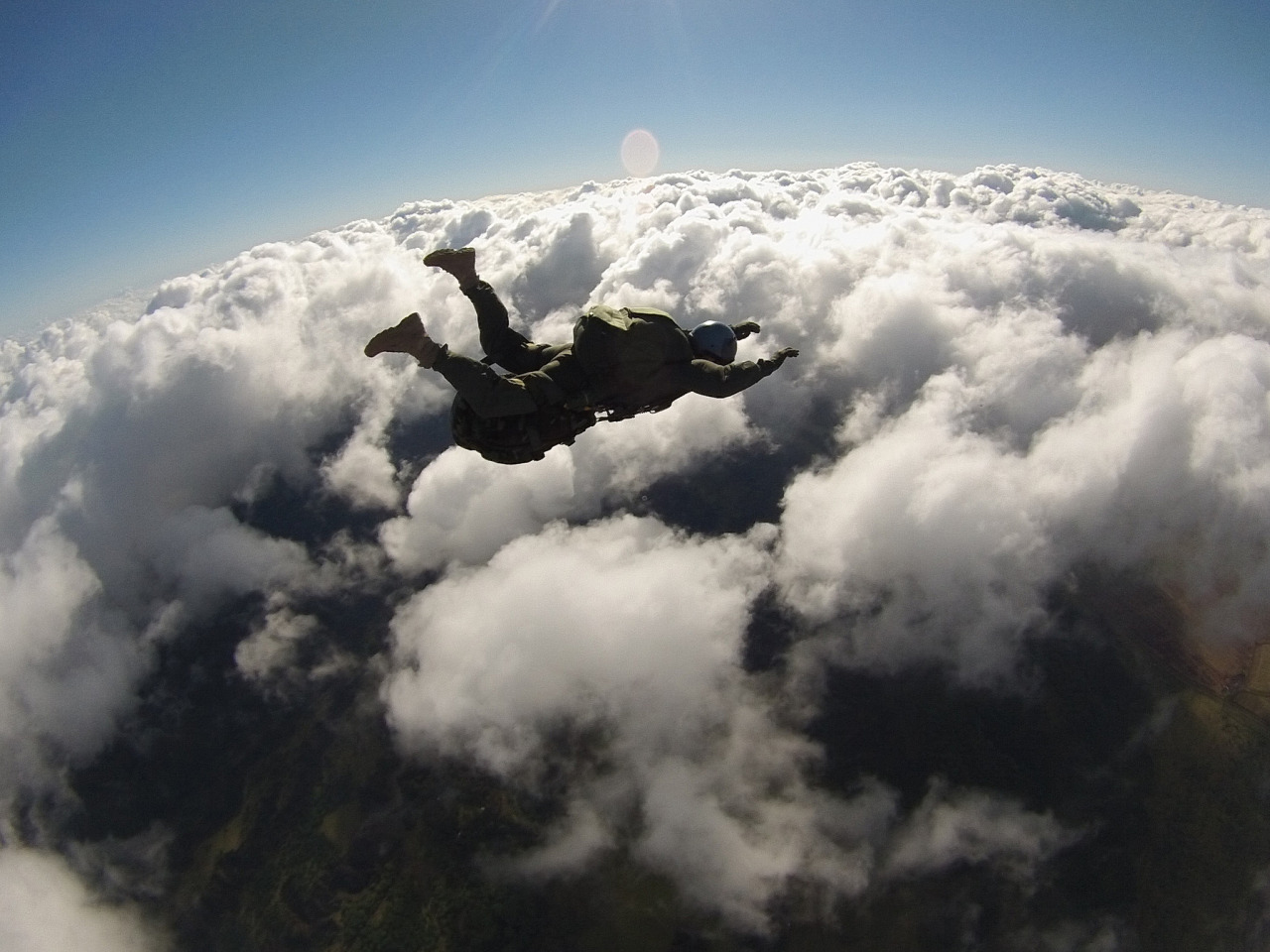 usairforce:  &ldquo;At 13,000 feet nothing else matters.&rdquo; -Author Unknown