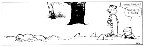 sacrificethemtothesquid: dinovia-grant:tubofgoodthings:Calvin’s snowmen are breathtaking achieve