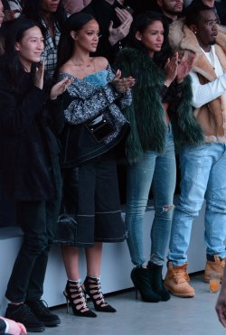 thebadgalrih: Adidas Originals x Kanye West YEEZY SEASON 1 fashion show during New York Fashion Week