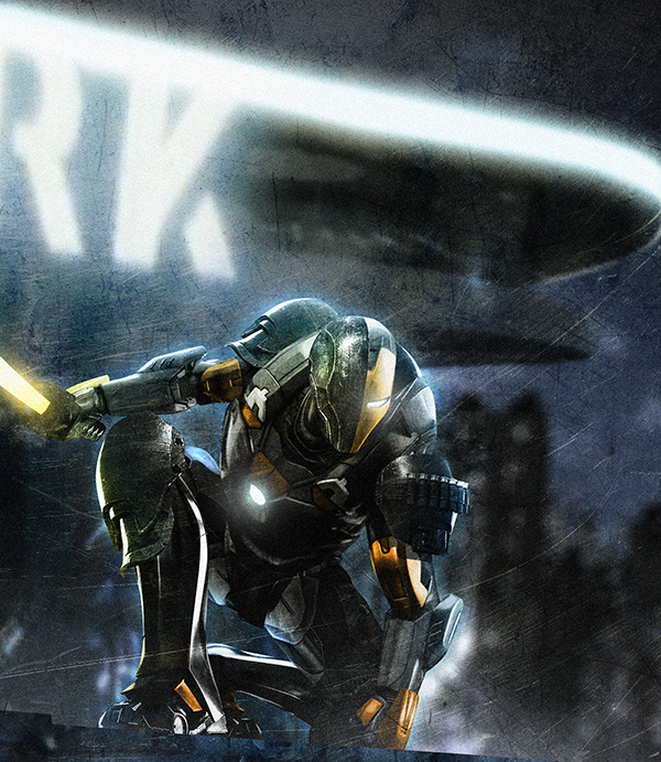 thecyberwolf:  Iron Man - Mashup Serie Created by Boss Logic / Deathstroke Green