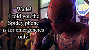 begitalarcos:  Ok so you can’t always call your friendly neighborhood Spider Man