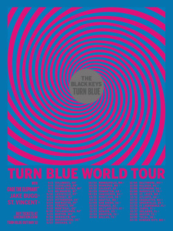 theblackkeys:  The Black Keys have announced the North American leg of the Turn Blue World Tour. For details, please click here.    
