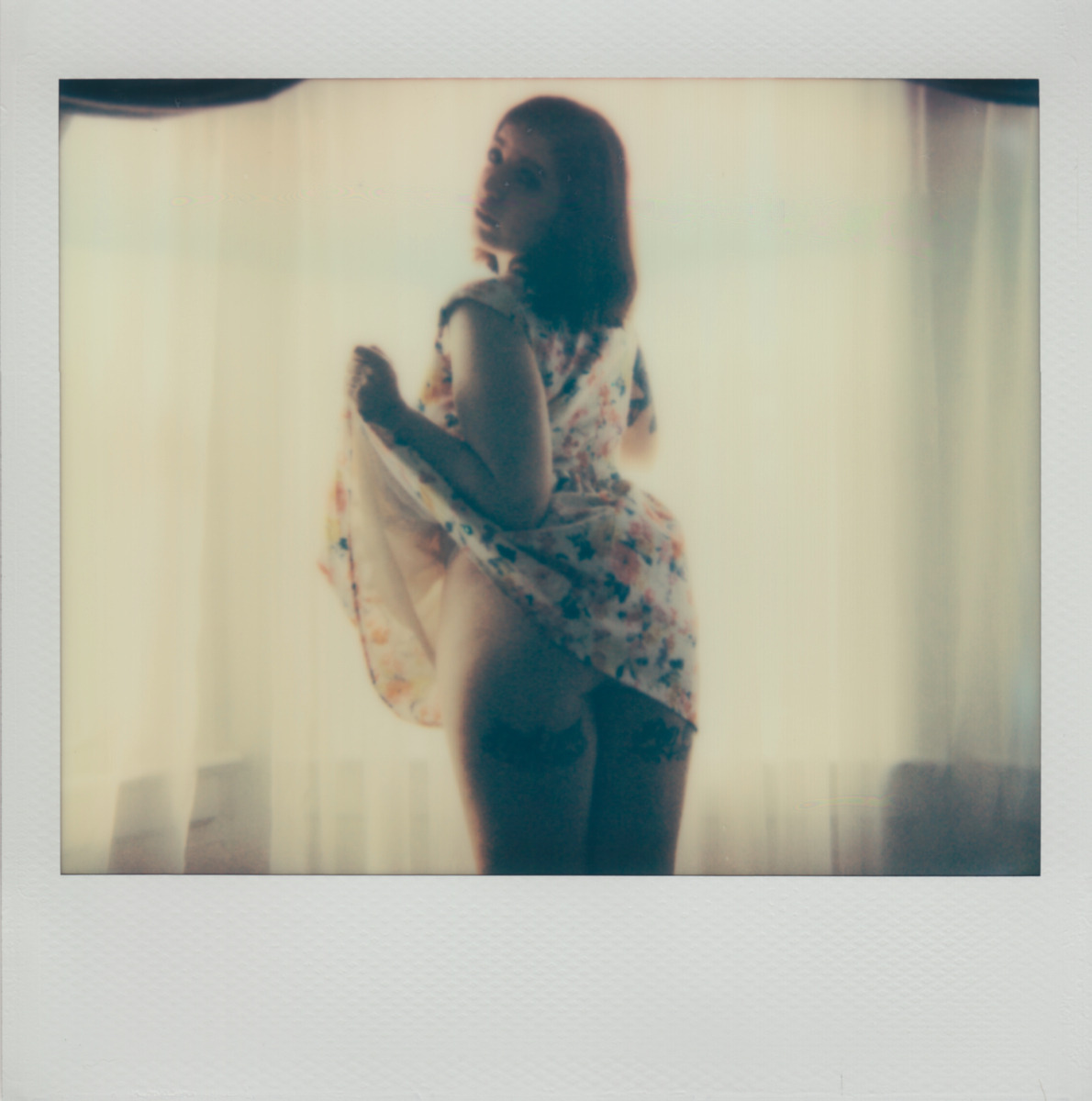 finchdown:  Eight original instant film shots of Selina Kyl are up for salehttp://finchlinden.com/impossible