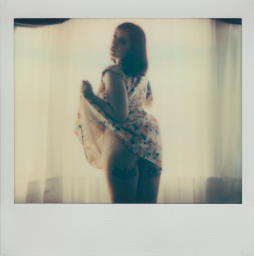 finchdown:  Eight original instant film shots of Selina Kyl are up for salehttp://finchlinden.com/impossible spectra color film | 20$ each | numbered and signed by us both