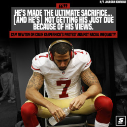 thescore:Cam Newton. Colin Kaepernick. Respect