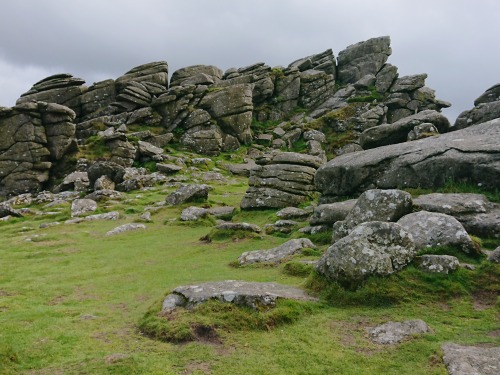 Hound Tor. Dartmoor, Devon, England