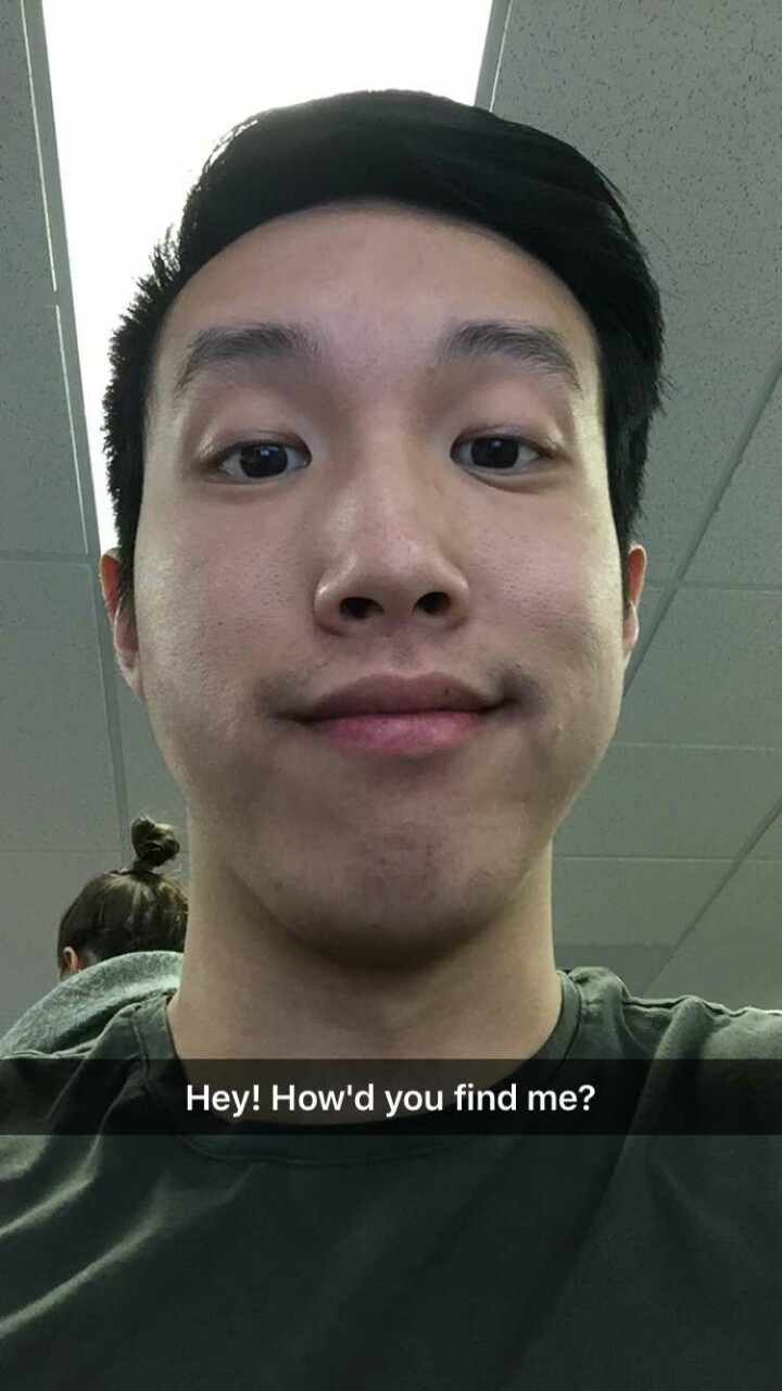 str8asiansgw:  Tempted to give out his Insta because he was a jerk, but all I’m