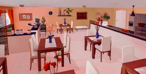 cafe throughout the day