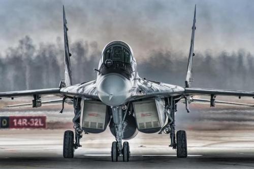 bmashina:Polish MiG-29A from the 23rd tactical air base