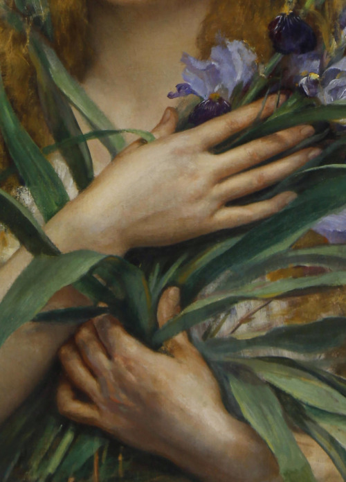 Georges Roussin,Ophelia (detail)