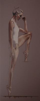 artbeautypaintings:  Pink shoes - Al Saralis